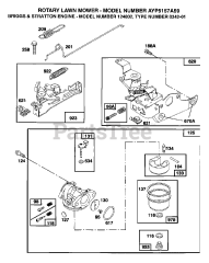 Electrolux/AYP 5157 A59 - Electrolux/AYP Walk-Behind Mower (1995)