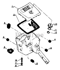 Echo CS-60 S - Echo Chainsaw (SN: 001001 - 059500)