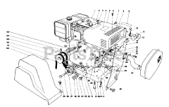 Toro 38090 (1132) - Toro 32" Snow Thrower (SN: 004000001 - 004999999) (1984)