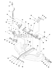 Murray 1694863 - Murray 44" Mower Deck 44" Mower Deck - Height Adjustment Group