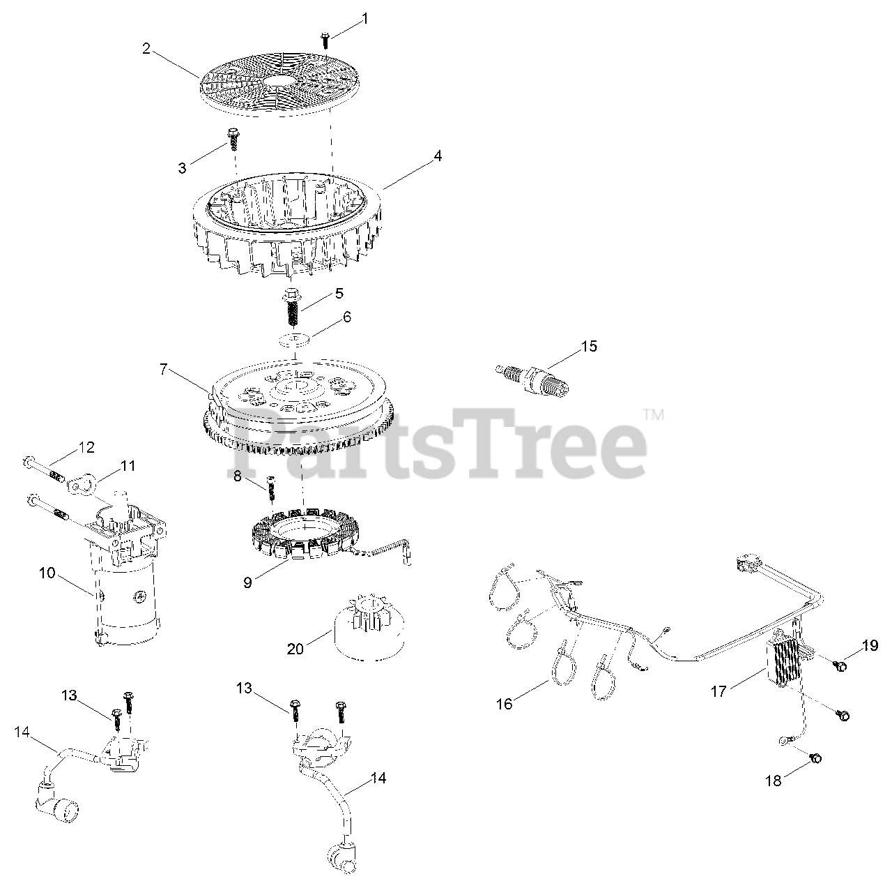 Exmark QTE708GEM50200 Exmark 50" Quest ESeries ZeroTurn Mower