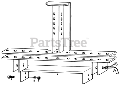 Toro 85580 - Toro Tool Bar (1981) Parts List For Tool Bar Factory Order Number 8-5580