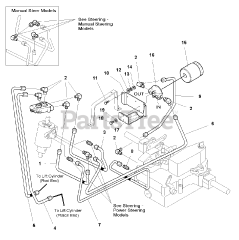 AGCO 1720 H (1693399) - AGCO Garden Tractor, 20hp Hydraulics Group