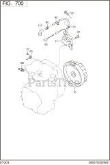 Subaru Robin EY203D60080 (EY20-3) - Subaru Robin Engine 700 Electric Device