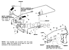 Cub Cadet 015 (195-015-100) - Cub Cadet Grass Catcher (1985) Grass Catcher