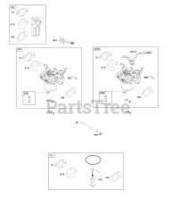 Briggs & Stratton 130G32-0090-H1 - Briggs & Stratton Horizontal Engine Carburetor