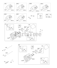 Briggs & Stratton 295347-0120-G1 - Briggs & Stratton Horizontal Engine Cylinder Heads, Rocker Covers