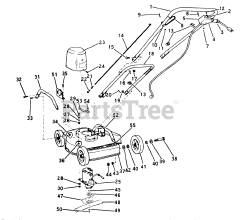 Lawn-Boy 3001 - Lawn-Boy Walk-Behind Mower (SN: 700000001 - 799999999) (1967) Model 1600 Electric Mower