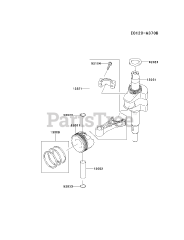 Kawasaki FJ180V-BM12 - Kawasaki Engine PISTON/CRANKSHAFT