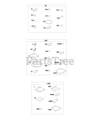 Briggs & Stratton 245437-0523-B1 - Briggs & Stratton Horizontal Engine Carburetor Overhaul Kit, Engine/Valve Gasket Sets