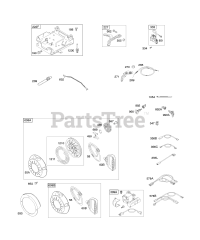 Briggs & Stratton 12Z112-0111-E1 - Briggs & Stratton Horizontal Engine