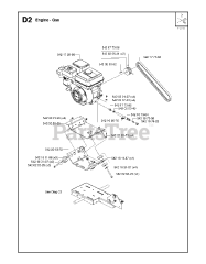 Husqvarna MS 355 G - Husqvarna Masonry Saw (2010-06) ENGINE