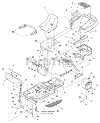 Simplicity ZT 1644 E (1694862) - Simplicity 44" Zero-Turn Mower, 16hp Hydro