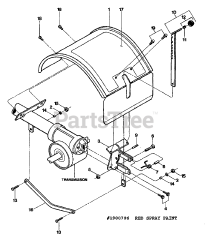 Troy-Bilt 15009 - Troy-Bilt Pony Rear-Tine Tiller (SN: 150090400101 & Above) HOOD &amp; DEPTH REGULATOR