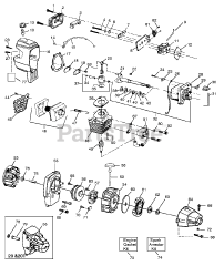 Weed Eater XT 40 - Weed Eater String Trimmer Engine