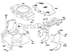 Briggs & Stratton 400707-1400-XX - Briggs & Stratton Vertical Engine