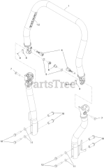 Exmark RZE724GKC48C00 - Exmark 48" Radius E-Series Zero-Turn Mower, Kohler KT724 (SN: 417930746 & Above) (Rev A) (2025)