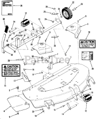 Toro A2-113701 (LT-1137) - Toro Lawn Tractor (1982)