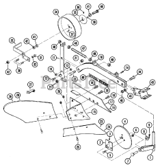 Toro 67-08PL01 - Toro 8" Plow Attachment (1976)