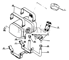 Echo SRM-201 F - Echo String Trimmer Fuel System