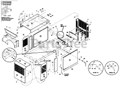 Honeywell HT04554JNAX - Honeywell 45kW Home Standby Generator (SN: 8723681 - 8723681) (2014)