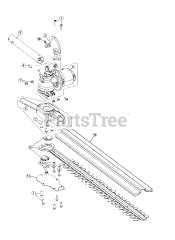 Craftsman 316.792490 (41BJAH-C799) - Craftsman Articulating Hedge Trimmer Attachment (Sears)