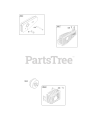 Briggs & Stratton 10B902-2005-E1 - Briggs & Stratton Vertical Engine Exhaust System