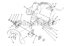 Toro 38175 - Toro CCR Powerlite Snow Thrower (SN: 010000001 - 019999999) (1991)
