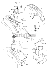 Husqvarna Z 254 (967045201-01) - Husqvarna 54" Zero-Turn Mower (2018-06) IGNITION SYSTEM