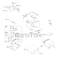Briggs & Stratton 201417-0163-E9 - Briggs & Stratton Horizontal Engine Controls, Governor Spring