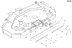 Simplicity 5600960 YP - Simplicity Striping Kit for 61" Slope Nosed Mower Deck