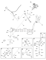 Briggs & Stratton 866089-A - Briggs & Stratton 33cc Brush Cutter (2016) Shaft Group (866089_866090_866091)