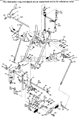 Scag SWZ-14KA - Scag Walk-Behind Mower, 14hp Kawasaki (SN: 40000 - 49999) HANDLE ASSEMBLY