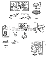 Briggs & Stratton 114982-3155-01 - Briggs & Stratton Vertical Engine Air Cleaners,Brake,Vert Pull