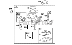 Briggs & Stratton 95902-0122-01 - Briggs & Stratton Vertical Engine Carburetor Assy