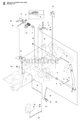 Husqvarna R 16 C AWD (966830301) - Husqvarna Swedish Riding Mower (2008-04) MOWER LIFT / DECK LIFT