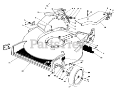 Toro 20680 - Toro Walk-Behind Mower (SN: 004000001 - 004999999) (1984)