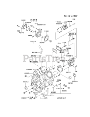 Kawasaki FD620D-AS13 - Kawasaki Engine CYLINDER/CRANKCASE