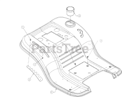 Huskee LT 4200 (13WN77SS031) - Huskee Lawn Tractor (2017) Parts Lookup