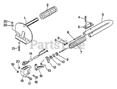 Echo HC-1001 - Echo Hedge Trimmer (SN: 024001 - 999999)