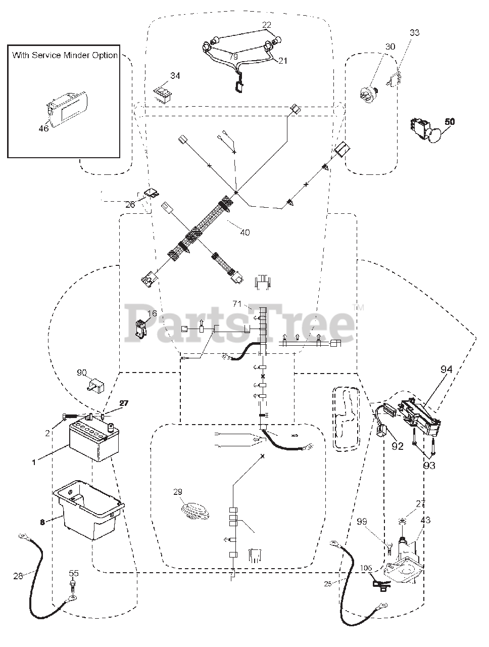 Ariens 936065 (960460047-00) - Ariens 42" Lawn Tractor, Hydro