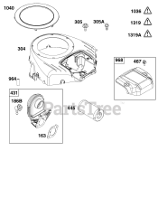 Briggs & Stratton 40R577-0002-H1 - Briggs & Stratton Vertical Engine