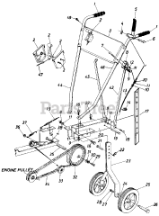 ServiStar 23832 (211-310-105) - ServiStar Tiller (1991) (American Hardware) Parts