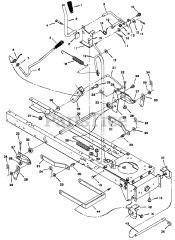 Murray 42534x18A - Murray 42" Lawn Tractor (1997)