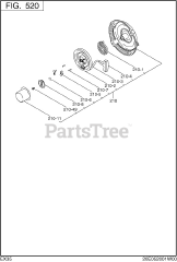 Subaru Robin EX350DS2050 (EX35) - Subaru Robin Engine 520 Cooling &amp; Starting
