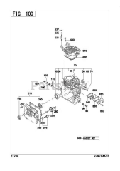 Subaru Robin EY280D54200 (EY28) - Subaru Robin Engine 100 Crankcase