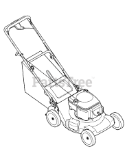 MTD 12AV839Q795 - MTD Pro Walk-Behind Mower (2007)
