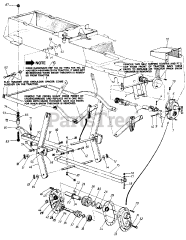 MTD 190-990-000 - MTD 45" Snow Thrower Attachment (1990)