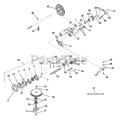 Ariens 911330 (LM 21 SW) - Ariens 21" Self-Propelled Walk-Behind Mower, Briggs & Stratton (SN: 001965 - 004999)