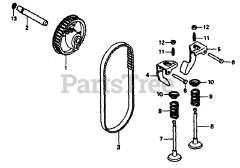 Craftsman 580.762010 (1054-0) - Craftsman 2,000 PSI Pressure Washer Camshaft